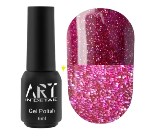 Гель-лак світловідбиваючий ART Flash Gel Polish №FG016, 6 мл