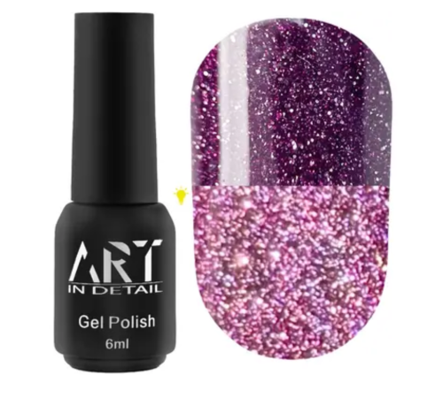 Гель-лак світловідбиваючий ART Flash Gel Polish №FG017, 6 мл