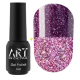 Гель-лак світловідбиваючий ART Flash Gel Polish №FG017, 6 мл