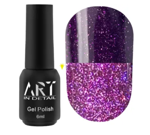 Гель-лак світловідбиваючий ART Flash Gel Polish №FG018, 6 мл