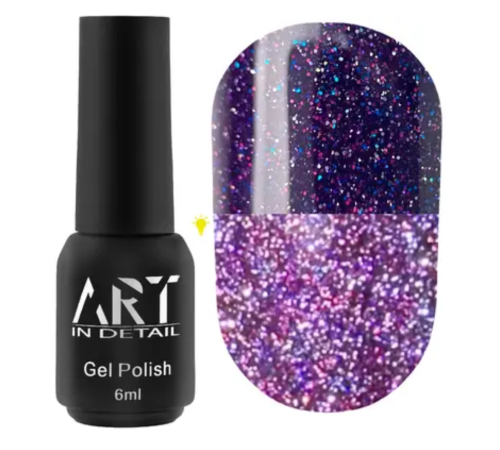Гель-лак світловідбиваючий ART Flash Gel Polish №FG019, 6 мл