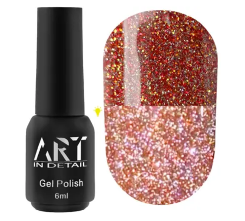 Гель-лак світловідбиваючий ART Flash Gel Polish №FG022, 6 мл