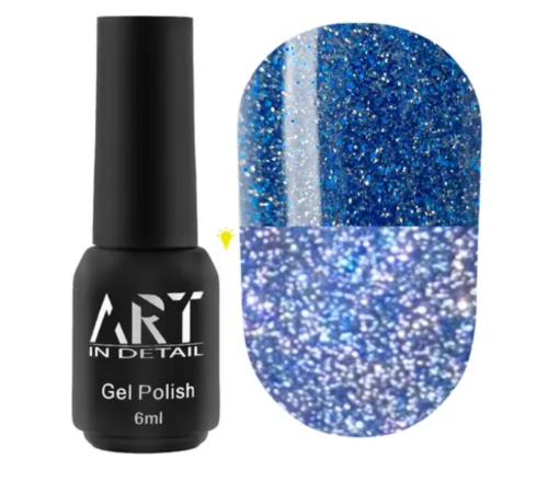 Гель-лак світловідбиваючий ART Flash Gel Polish №FG025, 6 мл