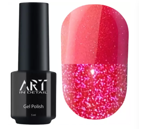 Reflective gel varnish ART Neon Flash No. 003, 6 ml