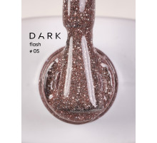 Гель-лак світловідбиваючий DARK Flash №005, рожеве-золото, 10 мл