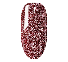 Reflective gel polish DIS Flash #11 red, 7.5 ml