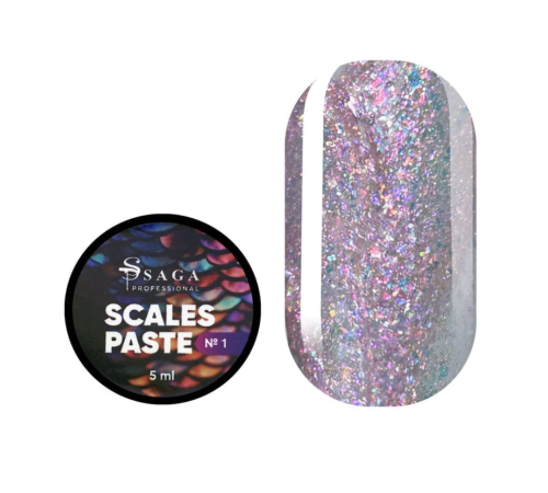 Гель-паста Saga SCALES paste №01, 5 мл