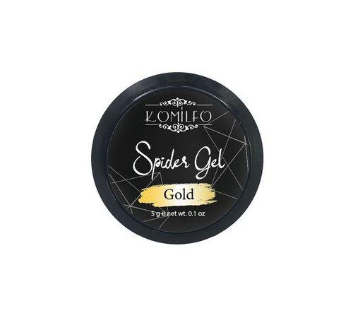 Гель-павутинка Komilfo Spider Gel Gold 5 г