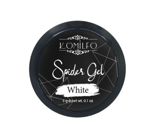 Гель-павутинка Komilfo Spider Gel White 5 г