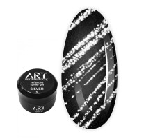 ART Reflective Spider gel, silver, 5 ml
