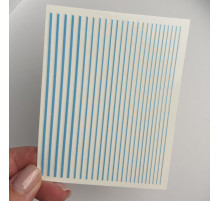 Flexible tape Blue matte