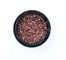 Глітер для дизайну нігтів Rose gold