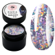 Глітерний гель SAGA galaxy glitter №4, 5 г