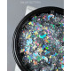 Глітерний гель SAGA galaxy glitter №4, 5 г