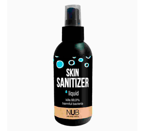 Дезінфікуючий засіб для рук та шкіри NUB Skin Sanitizer Liquid Lime &Peppermint 150 мл