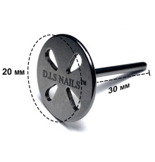 Disk base for DIS pedicure, 20 mm