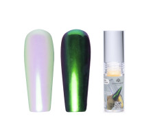 Рідка втірка Global Liquid Powder GT03, персиково-зелена, 8 г