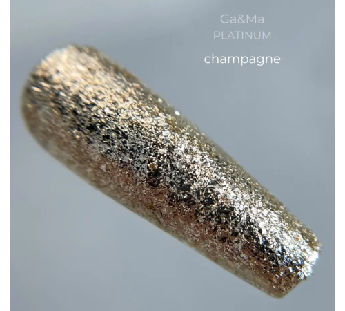 Рідка фольга GaMa Platinum Champagne шампань, 5 г