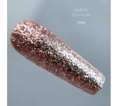 Рідка фольга GaMa Platinum Rose рожева, 5 г