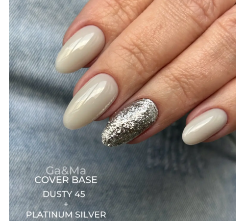 Рідка фольга GaMa Platinum Silver срібна, 5 г