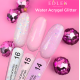 Рідкий акрил-гель Edlen Water Acrygel Glitter №14, з пензлем, 9 мл