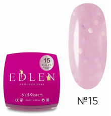 Liquid acrylic gel Edlen Water Acrygel Glitter No. 15, 15 ml
