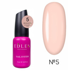 Рідкий акрил-гель Edlen Water Acrygel Nude №05 з пензлем, 9 мл