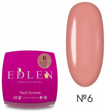 Рідкий акрил-гель Edlen Water Acrygel Nude №06, 15 мл