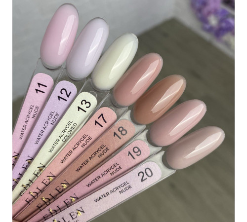 Рідкий акрил-гель Edlen Water Acrygel Nude №17, 15 мл