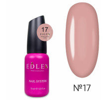 Liquid acrylic gel Edlen Water Acrygel Nude No. 17, with a brush, 9 ml