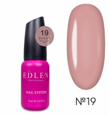 Рідкий акрил-гель Edlen Water Acrygel Nude №19 з пензлем, 9 мл