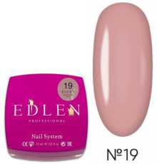 Рідкий акрил-гель Edlen Water Acrygel Nude №19, 15 мл