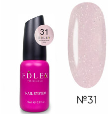 Рідкий акрил-гель Edlen Water Acrygel Opal №31, з пензлем, 9 мл