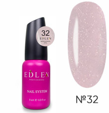 Рідкий акрил-гель Edlen Water Acrygel Opal №32, з пензлем, 9 мл