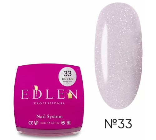 Рідкий акрил-гель Edlen Water Acrygel Opal №33, 15 мл