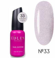 Рідкий акрил-гель Edlen Water Acrygel Opal №33, з пензлем, 9 мл