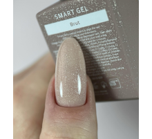 Liquid gel HEYLOVE Smart Gel Brut cocoa with shimmer, 15 ml