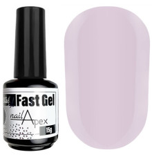 Liquid gel NailApex Easy Fast Gel rose water 02 15 g