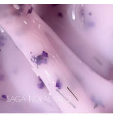 Рідкий гель для нігтів Saga Liquid Floral gel №02, 15 мл