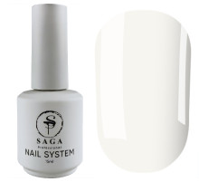 Рідкий гель для нігтів Saga Liquid gel №03, молочно-білий, 15 мл