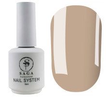 Рідкий гель для нігтів Saga Liquid gel №08, капучіно, 15 мл