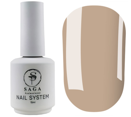 Рідкий гель для нігтів Saga Liquid gel №08, капучіно, 15 мл