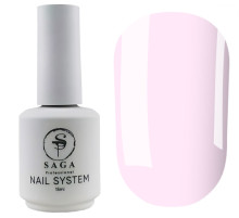Рідкий гель для нігтів Saga Liquid gel №10, вершково-рожевий, 15 мл