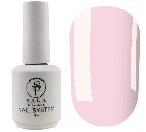 Рідкий гель для нігтів Saga Liquid gel №11, персиково-рожевий, 15 мл