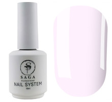 Рідкий гель для нігтів Saga Liquid gel №12, лілово-рожевий, 15 мл
