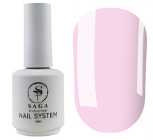 Saga Liquid gel for nails No. 13, lilac-pink, 15 ml