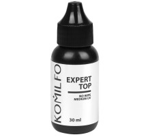 Fixer Komilfo Expert Top No Wipe Medium UV Top, without a sticky layer, 30 ml