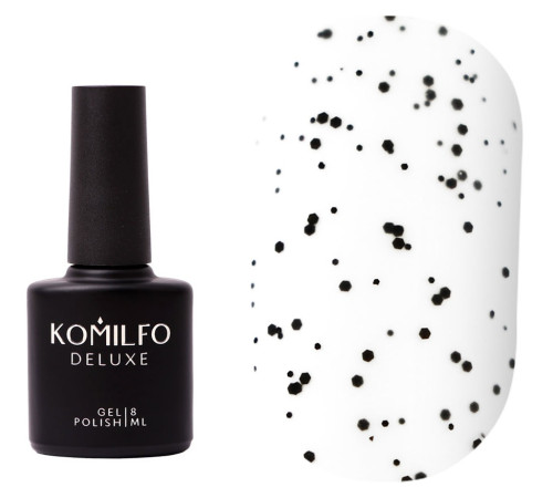 Закріплювач Komilfo No Wipe Matte Dragon Fruit Top, без липкого шару, з крихтами, 8 мл