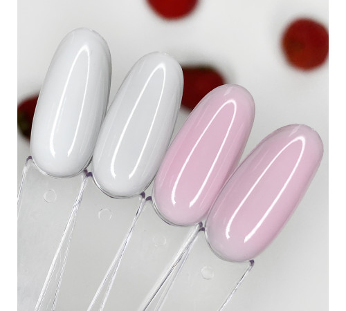 Закріплювач Komilfo No Wipe Milky Pink Top, без липкого шару, рожевий, 8 мл