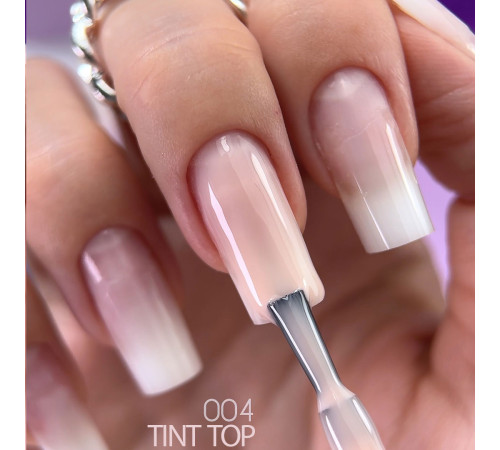 Закріплювач Komilfo Tint Top №004, тілесний, 8 мл